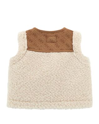 Παιδικό Αμάνικο Jacket Guess - Faux Fur Sl Vest