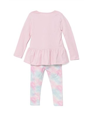 Παιδικό Set Guess Μπλούζα + Κολάν - Ls