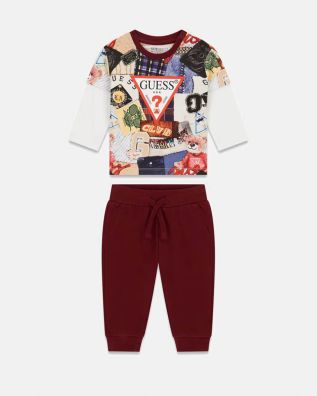 Παιδικό Set Guess Μπλούζα + Παντελόνι - Ls Active