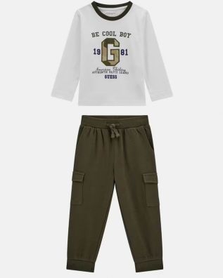 Παιδικό Set Guess Μπλούζα + Παντελόνι - Ls Cargo