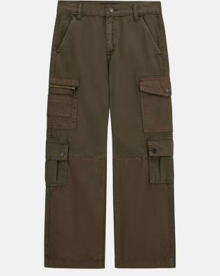 Παιδικό Παντελόνι Guess - Rigid Gabardine Cargo