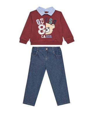 Παιδικό Set Guess Μπλούζα + Παντελόνι - Sweatshirt Denim