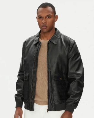 Ανδρικό Μπουφάν  Guess - Monogram Aviator