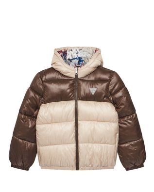 Παιδικό Puffer Jacket Guess - Padded Hooded Ls W/Zip