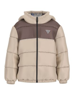 Παιδικό Puffer Jacket Guess - Padded Hooded Ls W/Zip