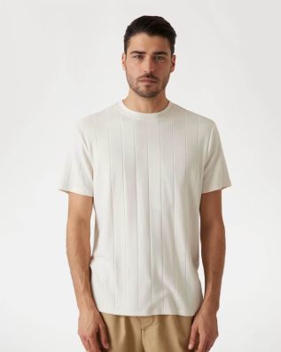 Ανδρική Κοντομάνικη Μπλούζα Guess - Ss Axel Rib