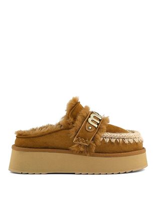 Γυναικεία Flats Clogs MOU - Platform Letter Logo