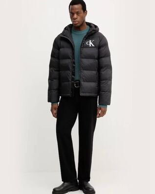 Ανδρικό Jacket Calvin Klein - Ls Nylon Monogram Puffer