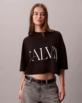 Γυναικεία Μακρυμάνικη Μπλούζα Calvin Klein - Ss Calvin Klein Cropped