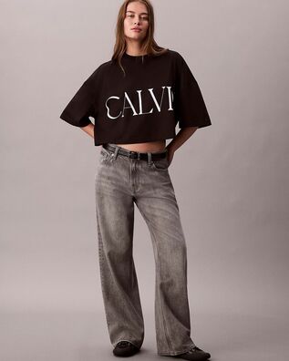 Γυναικεία Μακρυμάνικη Μπλούζα Calvin Klein - Ss Calvin Klein Cropped