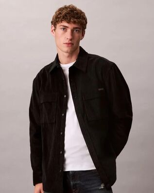 Ανδρικό Μακρυμάνικο Πουκάμισο Calvin Klein - Ls Corduroy Pocket Relaxed