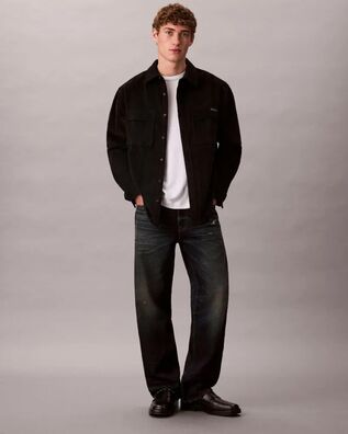 Ανδρικό Μακρυμάνικο Πουκάμισο Calvin Klein - Ls Corduroy Pocket Relaxed