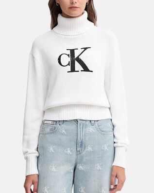 Γυναικεία Μακρυμάνικη Μπλούζα Calvin Klein - Chenille Monologo