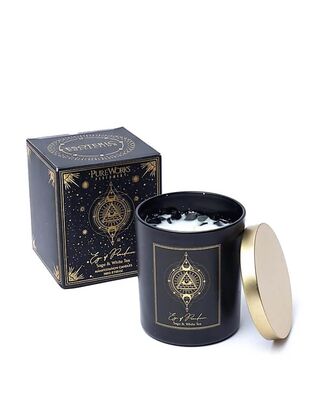 Pure Works - Manifestation Candle Eye Of Providence In Glass With Lid  