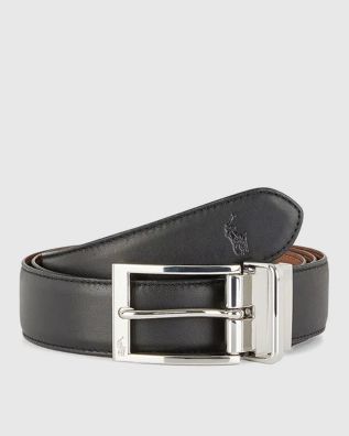 Ανδρική Ζώνη Polo Ralph Lauren - Rv Drs Bt Sq-Casual-Smooth Leather