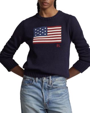 Γυναικείο Μακρυμάνικο Πουλόβερ Polo Ralph Lauren - Flag Cn
