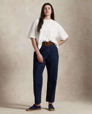 Γυναικείο Τζιν Παντελόνι Polo Ralph Lauren - Crvd Tpr-Ankle-Straight