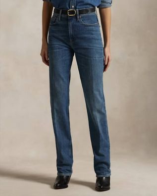 Γυναίκειο Παντελόνο Τζιν Polo Ralph Lauren - Straight-Straight-Full Length-Straight
