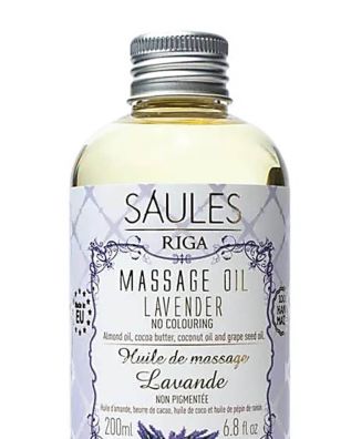 Saules Riga - Natural massage oil lavender