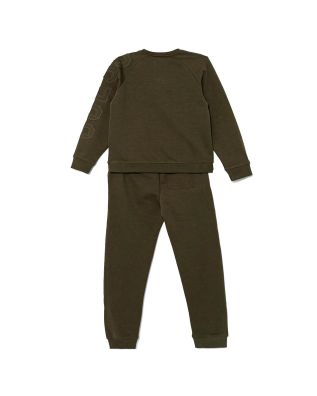 Παιδικό Σετ Guess - Ls Active Top + Act Pants