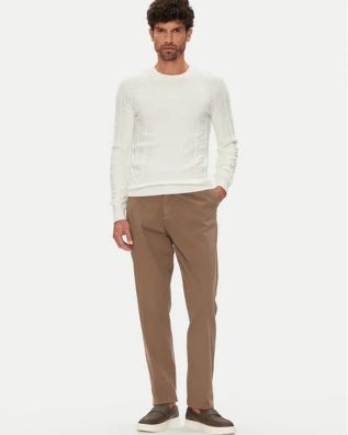 Ανδρική Μακρυμάνικη Μπλούζα Πουλόβερ Guess - Heron Cn Ls Monogram