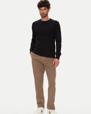 Ανδρική Μακρυμάνικη Μπλούζα Πουλόβερ Guess - Heron Cn Ls Monogram