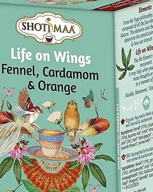Βιολογικό Τσάι Shoti Maa - Life On Wings Bio Herbal Tea 32 g