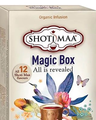 Shoti Maa - Magic Box Αll 12 Organic Tea Flavours 24.2 g 