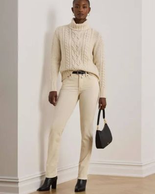 Ralph Lauren - Midrise Strt-Full Length-5 Pocket