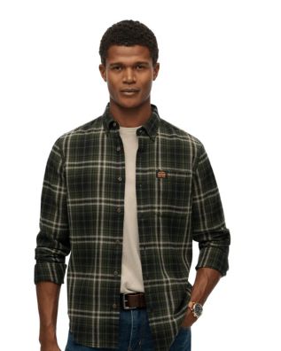 Ανδρικό Μακρυμάνικο Πουκάμισο Superdry - D1 Ovin L/S Cotton Lumberjack