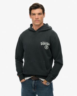 Ανδρική Μπλούζα με Κουκούλα Superdry - D2 Ovin Tokyo Narrative Loose