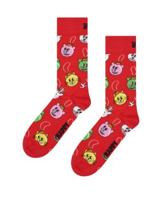 Γυναικείες Κάλτσες Happy Socks 1 Ζευγάρι - Holiday Pig Sock
