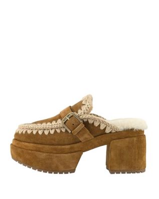 Γυναικείες Πλατφόρμες Clogs MOU - With Buckle Strap