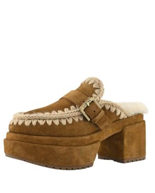 Γυναικείες Πλατφόρμες Clogs MOU - With Buckle Strap