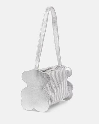 Γυναικεία Τσάντα Bolso De Hombro S. Tous Salsi Plateado