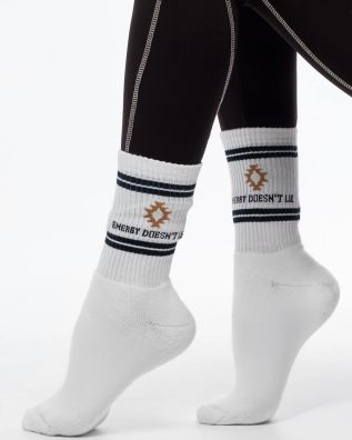 Γυναικείες Κάλτσες Peace And Chaos - Energy White