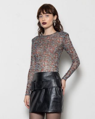 Γυναικεία Μακρυμάνικη Μπλούζα Mallory The label - Rebel roseTulle