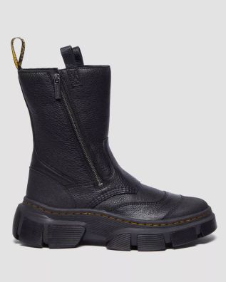 Γυναικεία Μποτάκια Dr Martens - Dmxl Rigger Lunar + Rubber Grain Leather