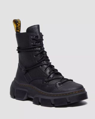 Γυναικεία Μποτάκια Dr Martens - Dmxl 8 Eye Boot Lunar + Rubber Grain Leather
