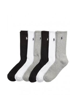 Ανδρικές Κάλτσες Polo Ralph Lauren - Crew 6Pk-Crew Sock