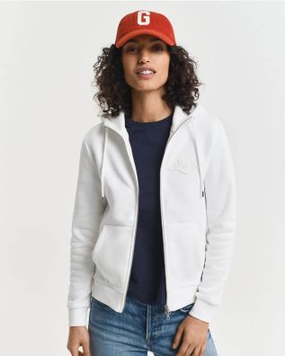 Γυναικεία Ζακέτα Φούτερ με Κουκούλα Gant - 2588