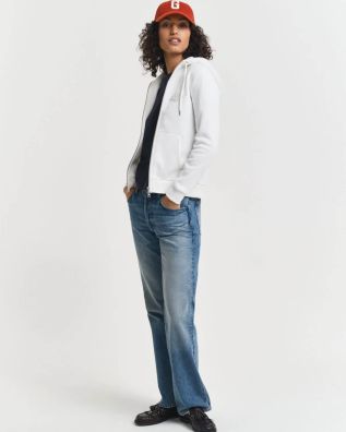 Γυναικεία Ζακέτα Φούτερ με Κουκούλα Gant - 2588