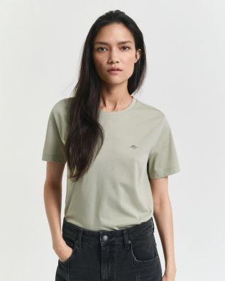 Γυναικεία Κοντομάνικη Μπλούζα Gant - 0200