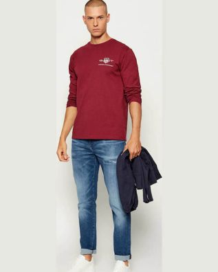 Ανδρική Μακρυμάνικη Μπλούζα Gant - 4058