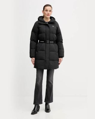 Calvin Klein - Belted Midweight Long Puffer  