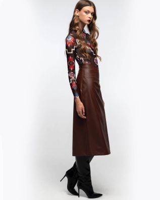 Γυναικεία Φούστα Peace And Chaos - Liquorice Midi