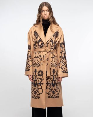 Γυναικείο Παλτό Peace And Chaos - Oak