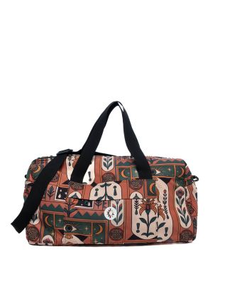 Peace And Chaos - Mystic Bloom Sports Bag 