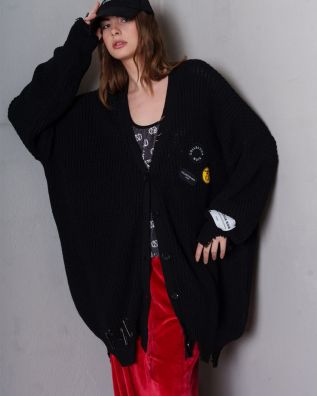 Collectiva Noir - No7 Yan Cardigan