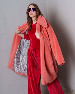 Collectiva Noir - London Fur Coat